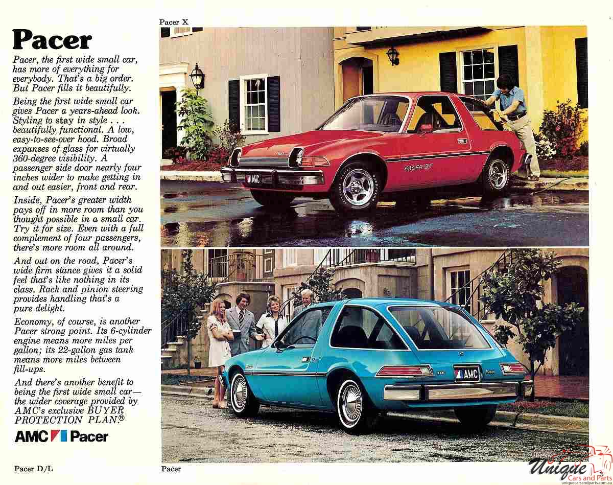 1976 AMC Passenger Cars Brochure Page 10